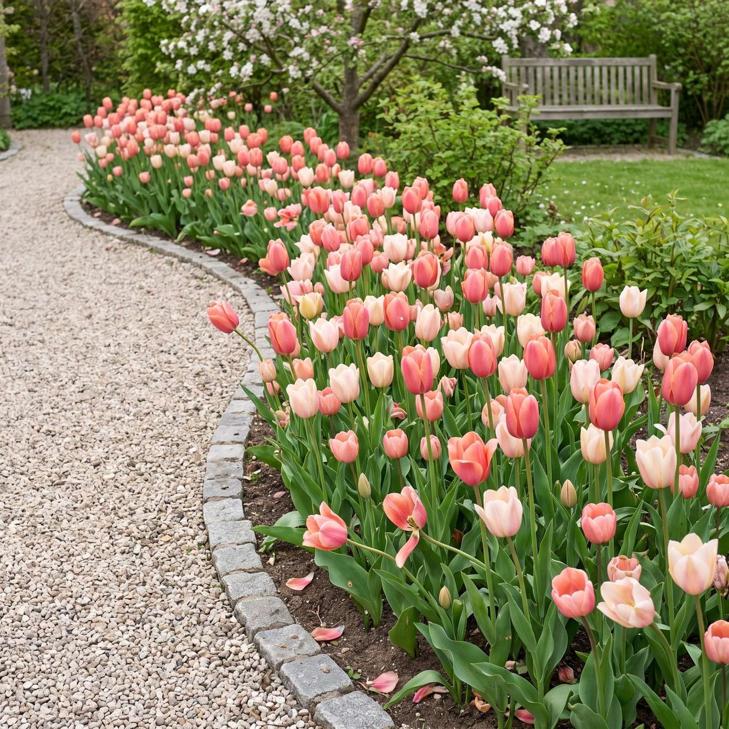 Valmis kukkapenkki 'Flamingo' (1 m²)